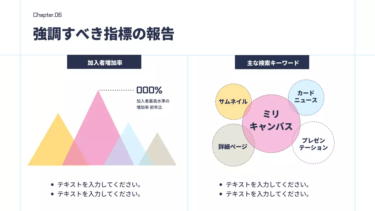 黒 モダン データ プレゼンテーション