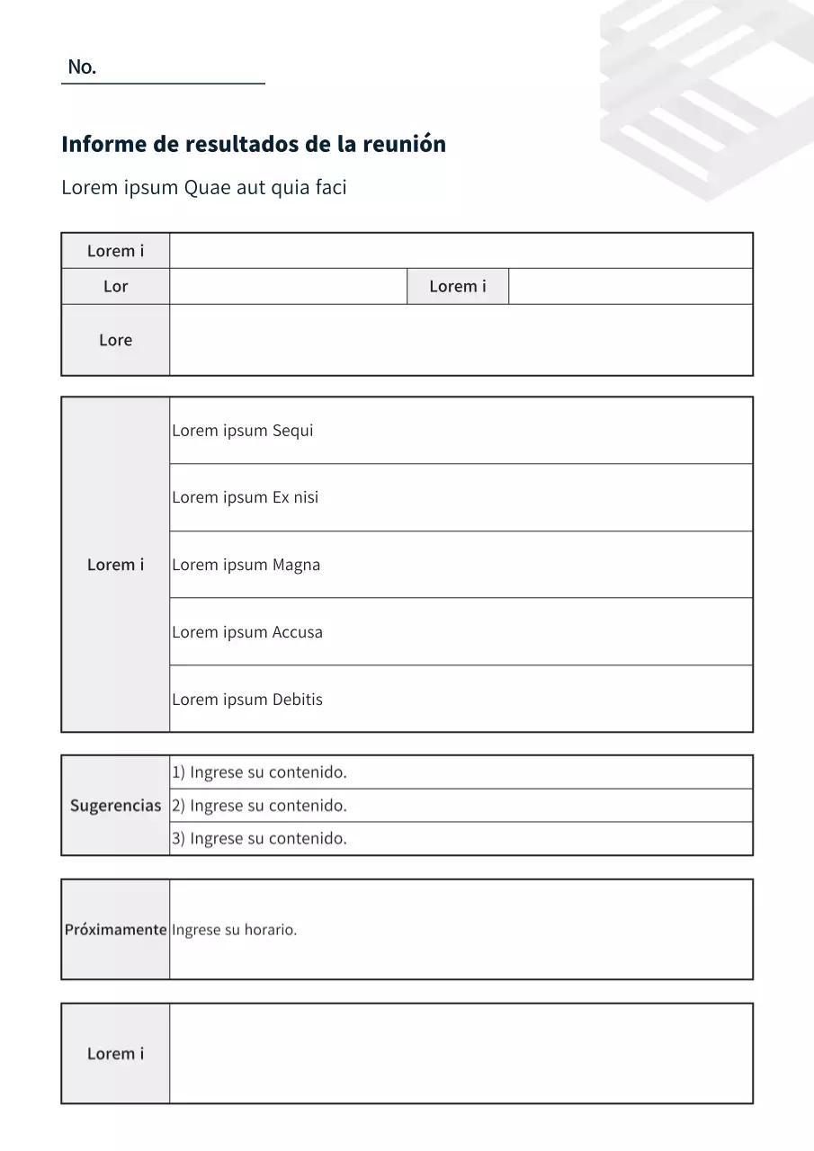 Documentación negra y limpia de las actas de las reuniones