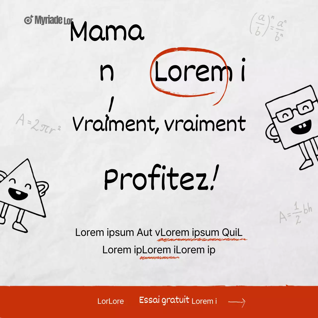 Note blanche et noire concept de formation promotionnelle