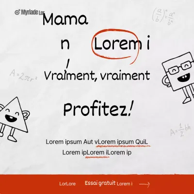 Note blanche et noire concept de formation promotionnelle