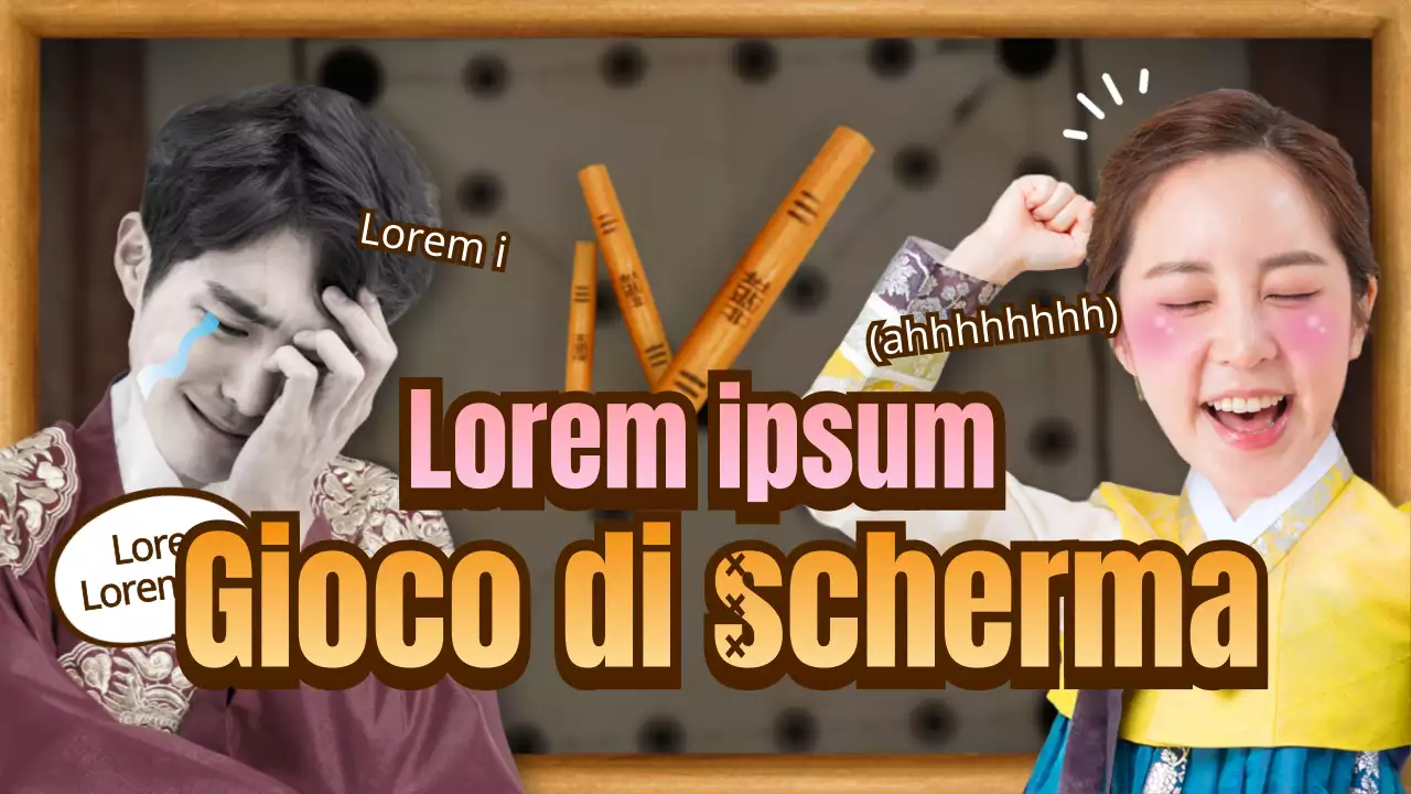 Concetto di parco giochi di Capodanno in marrone