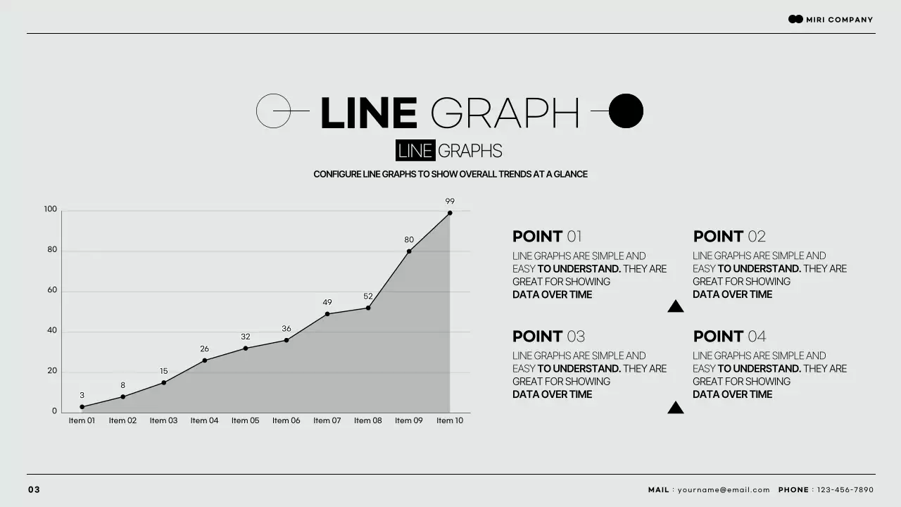 그레이 모던 비즈니스 프레젠테이션