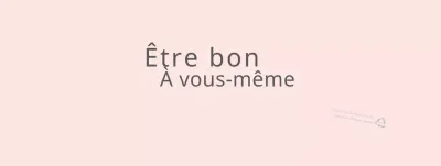 Lettres anglaises simples en rose