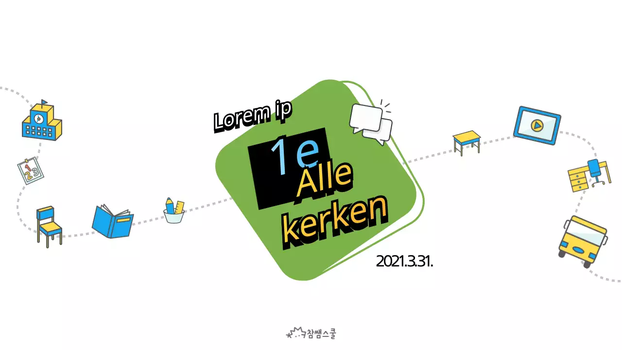 Schoolbrede vergaderingen in chartreuse