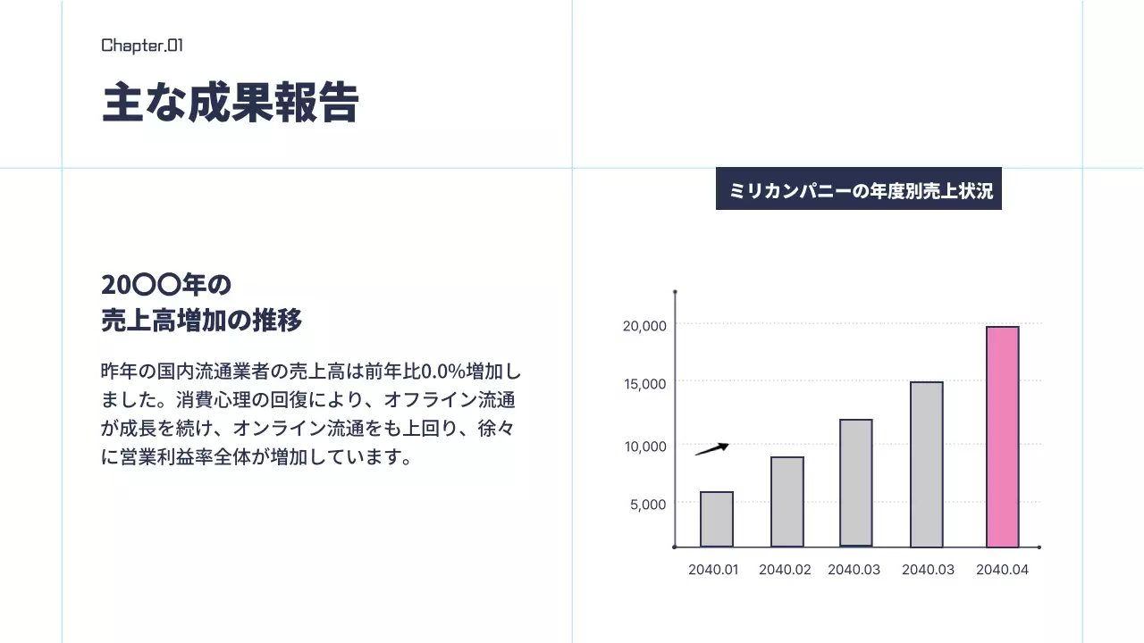 黒 モダン データ プレゼンテーション