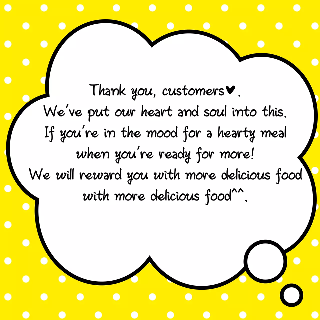 Pesan terima kasih pengiriman