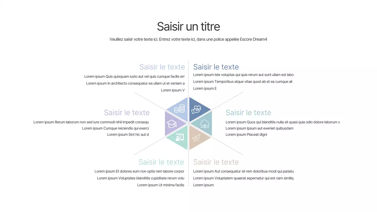 Un agenda au concept simple et aux couleurs pastel