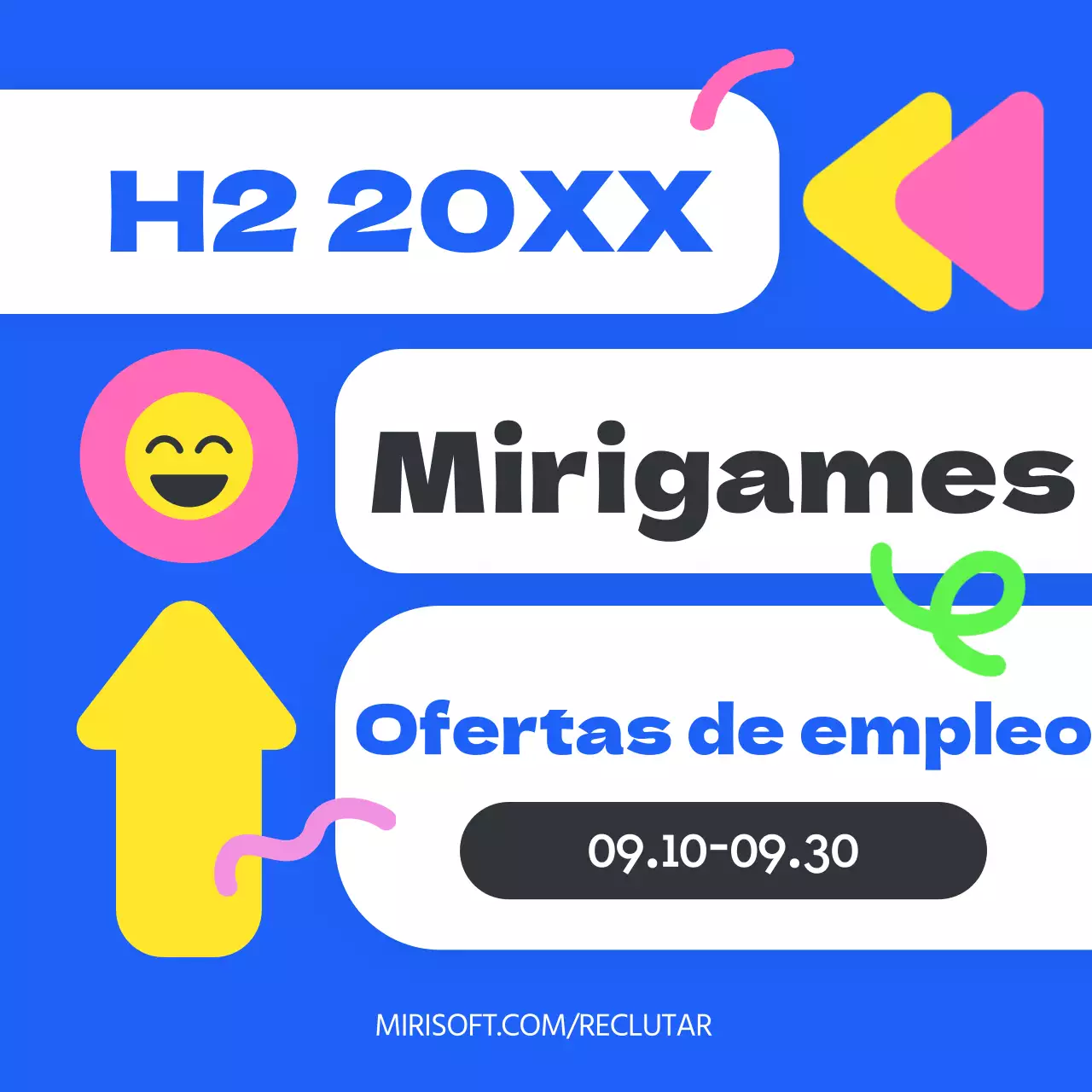 Un toque de azul para fomentar la contratación en verano