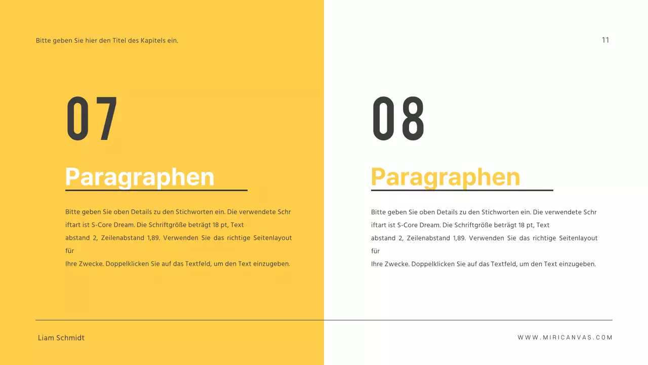 Einfache Präsentationen