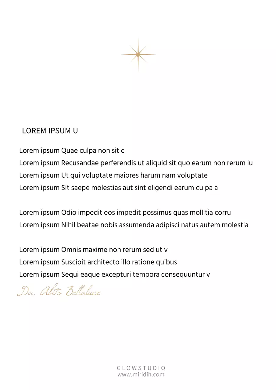 Poster di design per l'apprezzamento dei clienti con marchio elegante in bianco