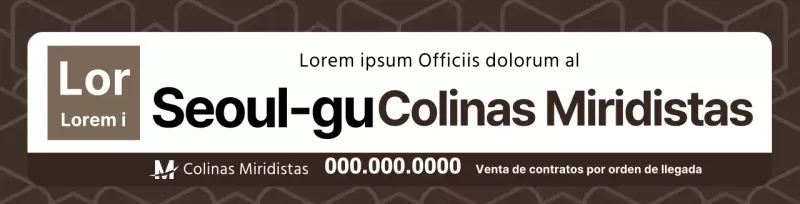 Brown Clean ShapesPatterned Property Promotion