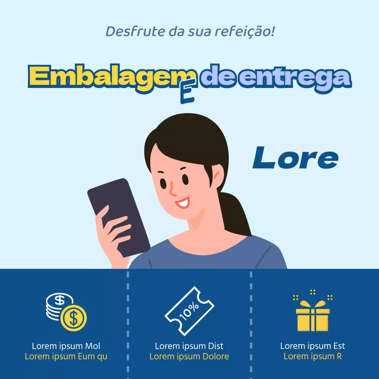 Eventos de entrega e embalagem COVID-19