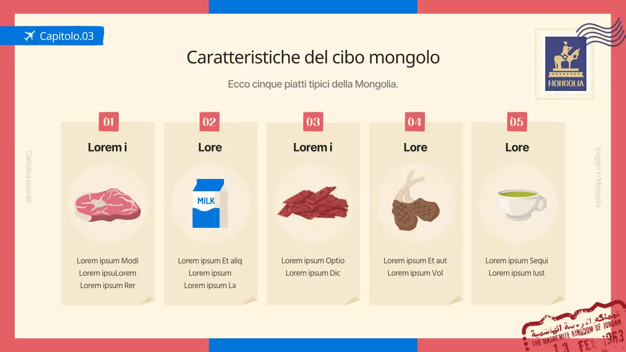 Guida alla Mongolia, una destinazione di tendenza in blu e rosso