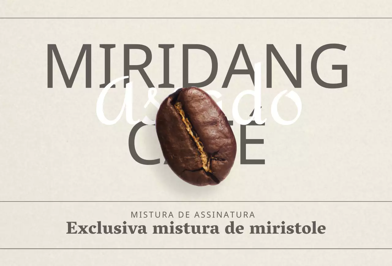 Grãos de café em castanho bege Foto de um café vintage em Point