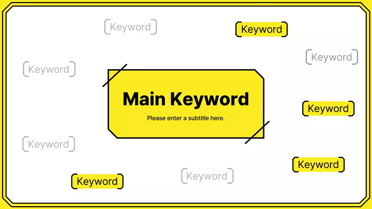 Yellow Modern Guide Presentation