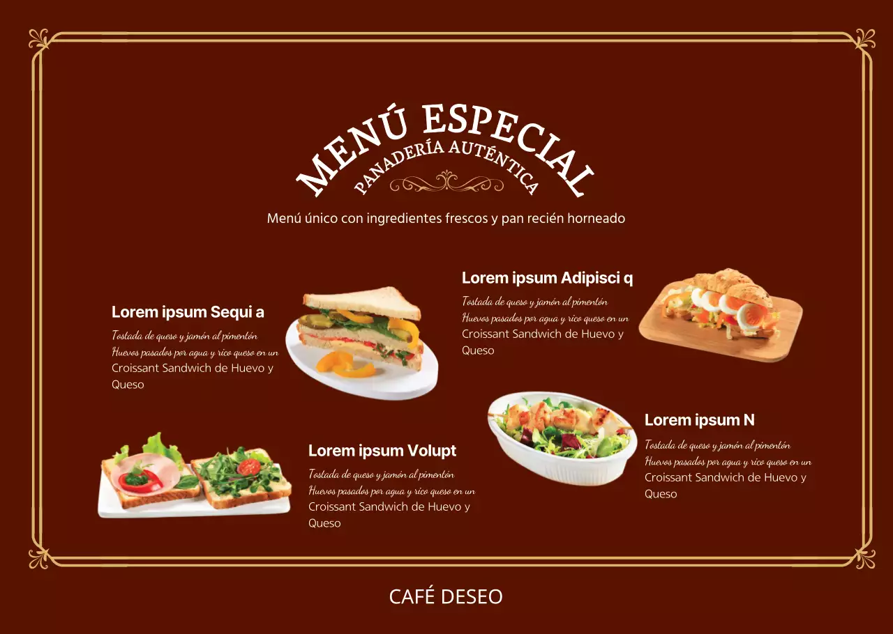 Bocadillos de brunch con un aspecto limpio