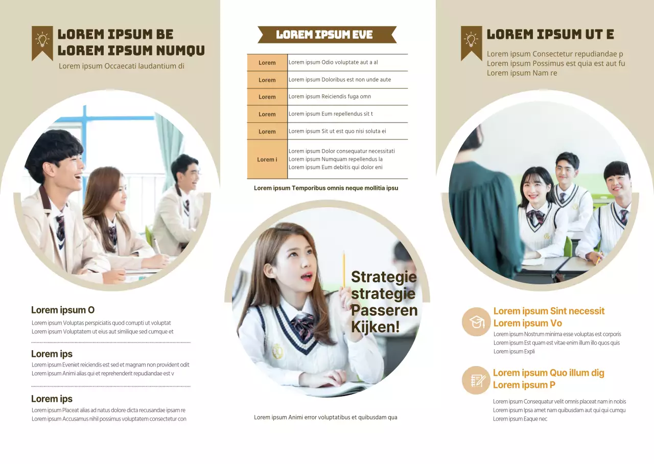 Inleiding tot het onderwijzen van het bruine thema in leerlingfoto's