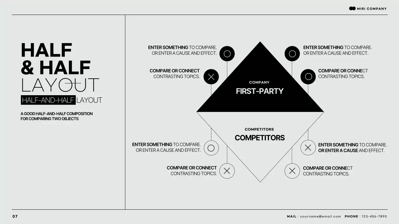 그레이 모던 비즈니스 프레젠테이션