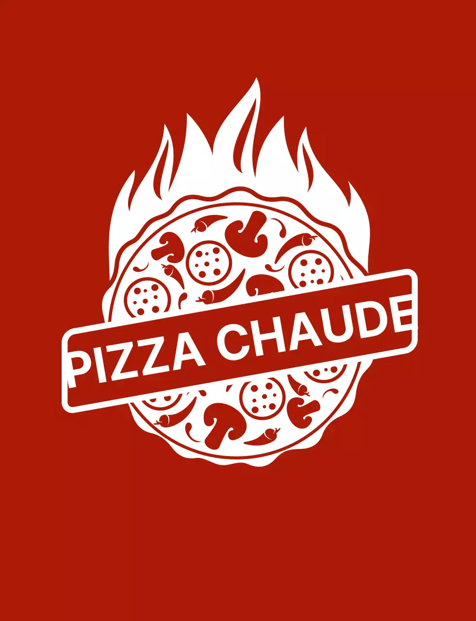 T-shirt de la pizzeria