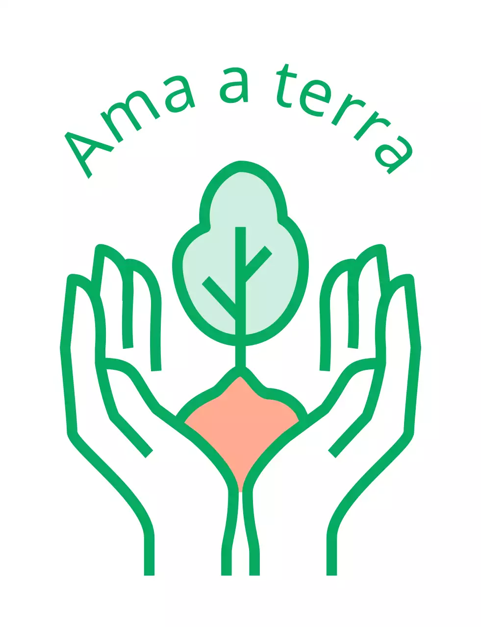 T-shirts limpas e verdes para campanhas ambientais