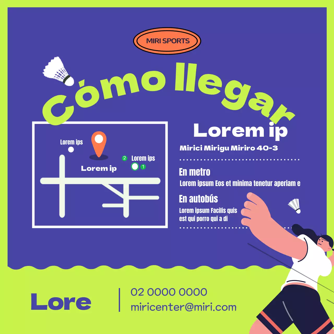 El centro deportivo gordito azul y amarillo busca socios.