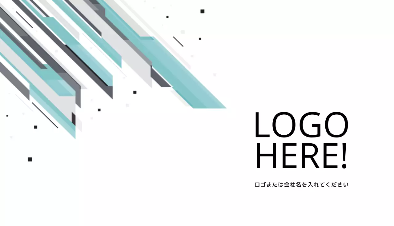 白 モダン ビジネス 名刺