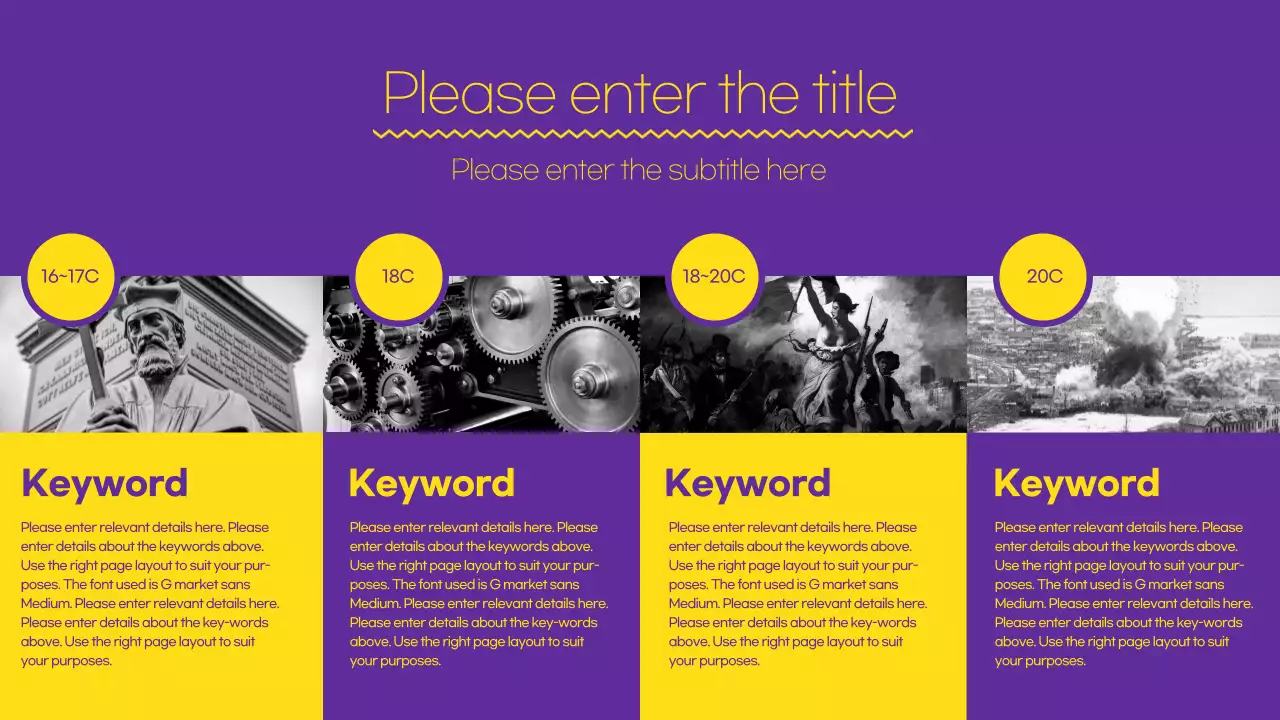 Yellow Simple Document Presentation