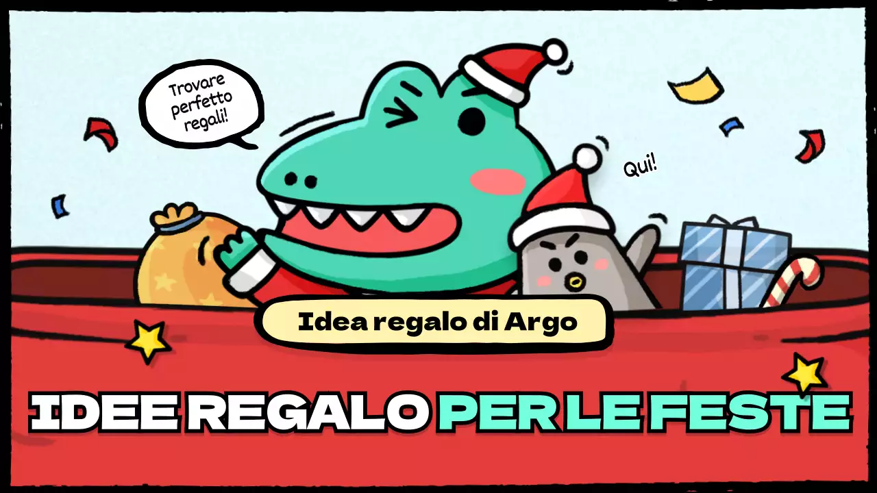 Idee regalo di Natale in rosso
