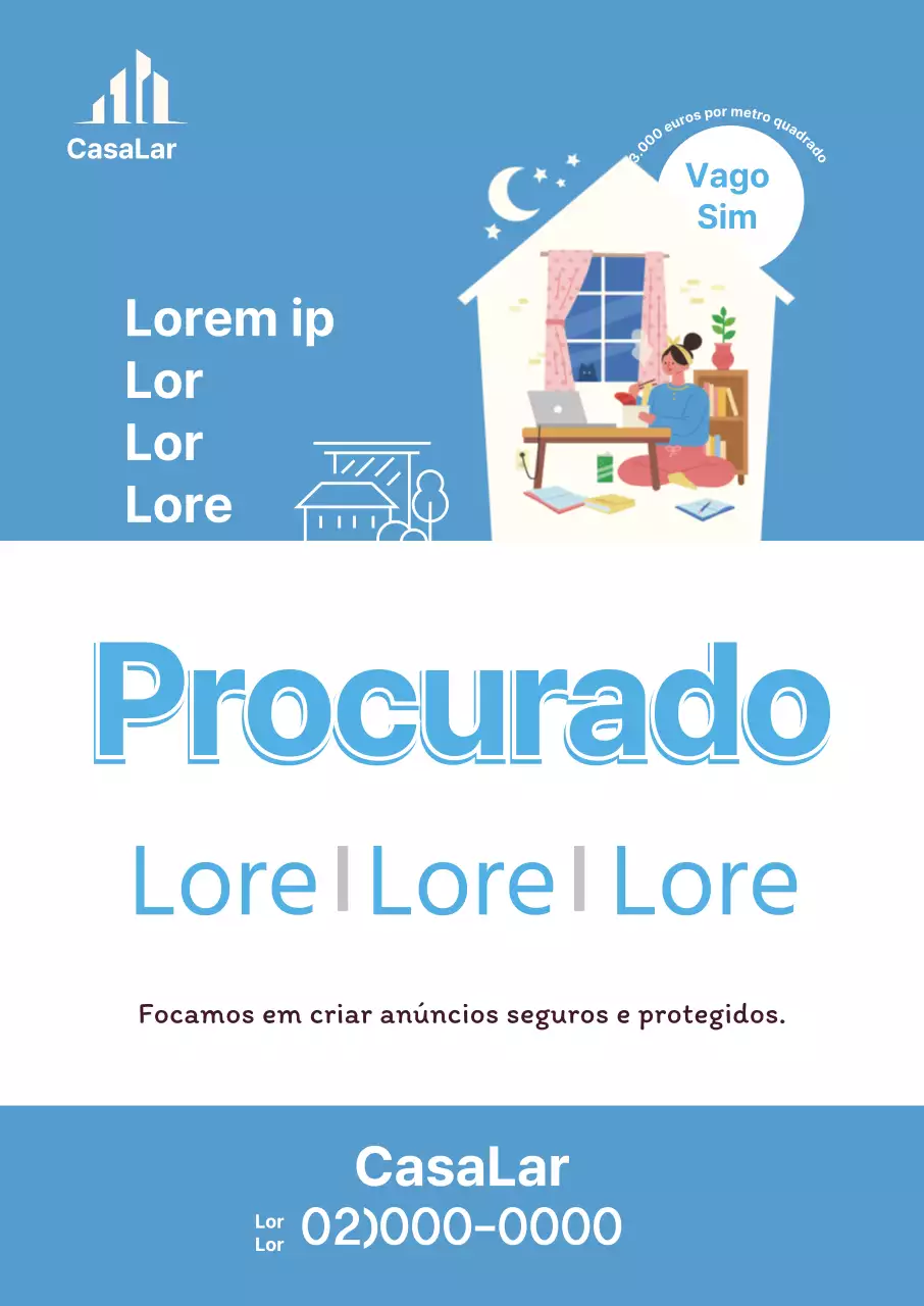 Azul propriedade para venda