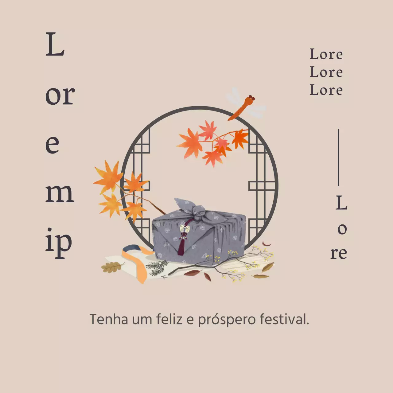 Um simples agradecimento de Ação de Graças em marfim