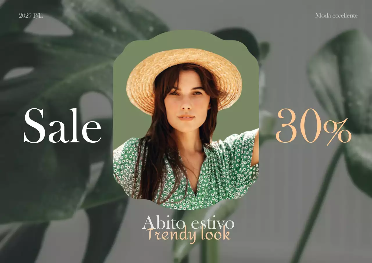 Risparmiate su semplici look estivi sentimentali in cornici geometriche