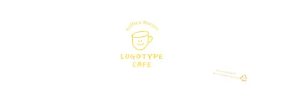 Witte gele handgetekende illustratie