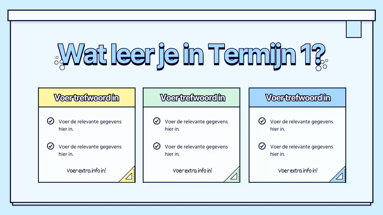 Conceptagenda wetenschappelijke studie