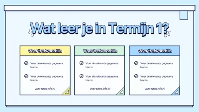 Conceptagenda wetenschappelijke studie