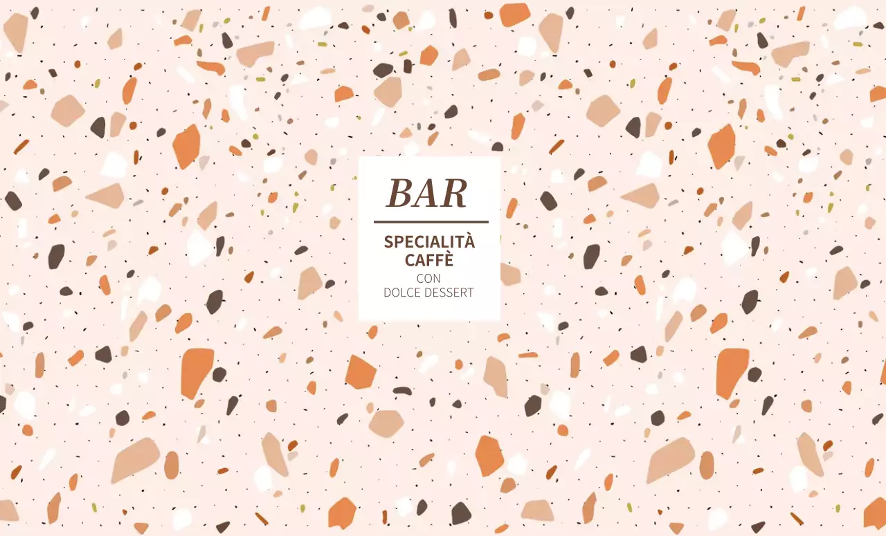 Design del bicchiere di carta da caffè con motivi colorati