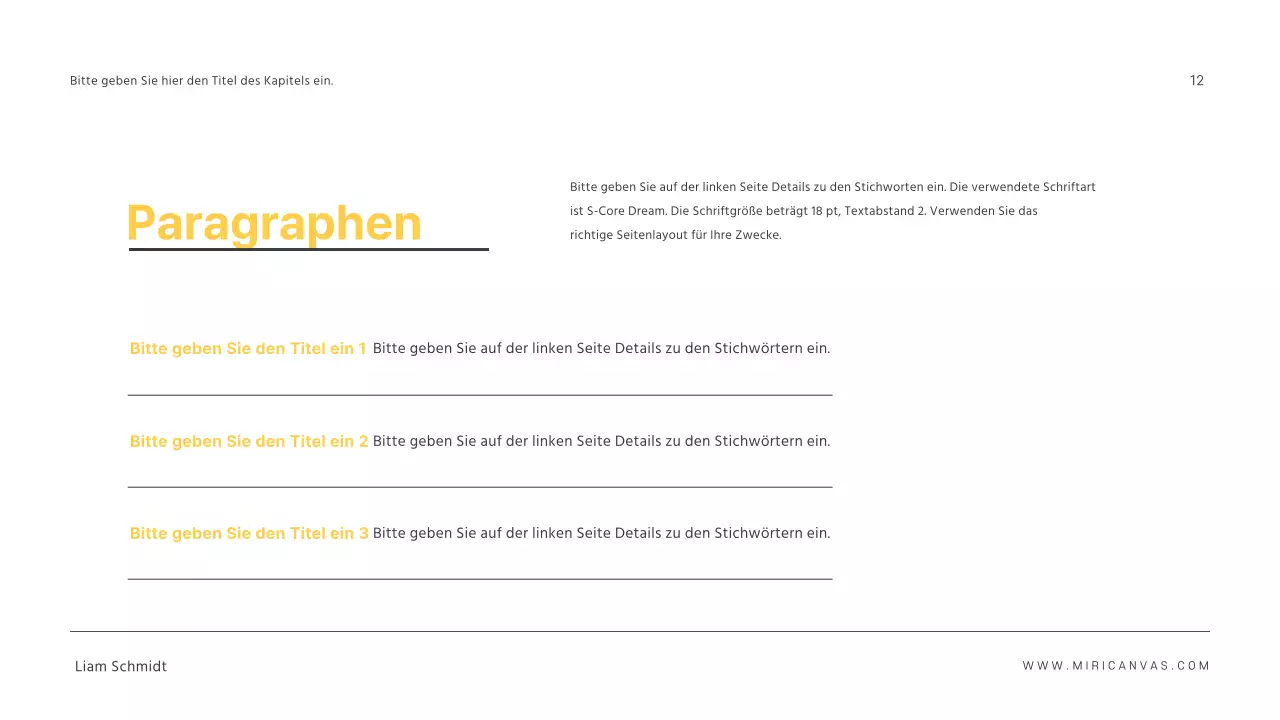 Einfache Präsentationen