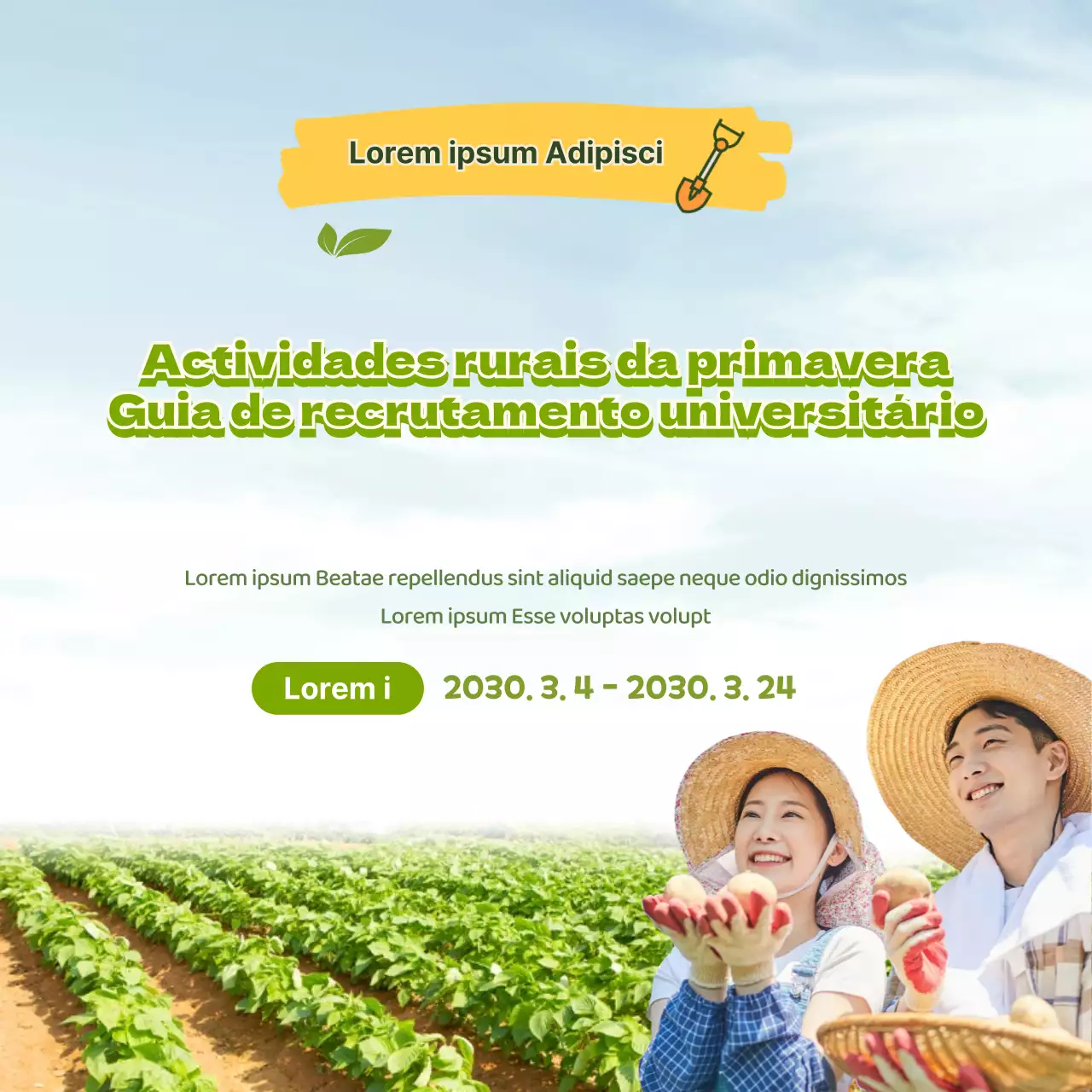 Recrutamento de voluntários para actividades rurais universitárias naturais em Chartreuse
