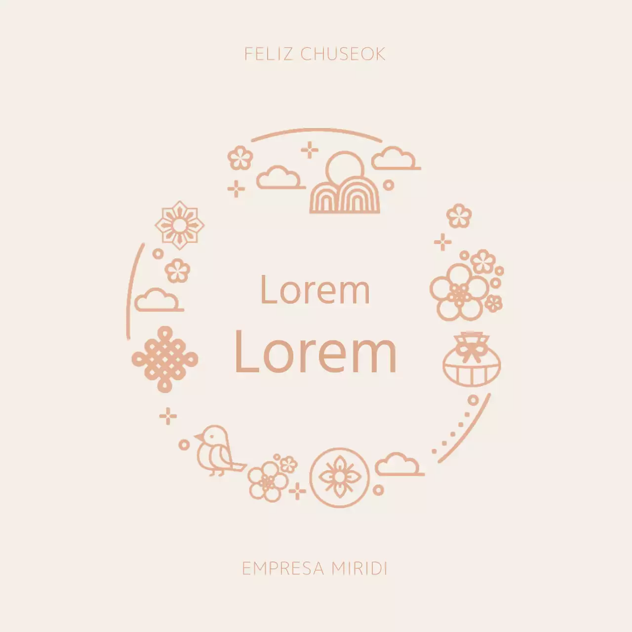 Pegatinas Obon sencillas