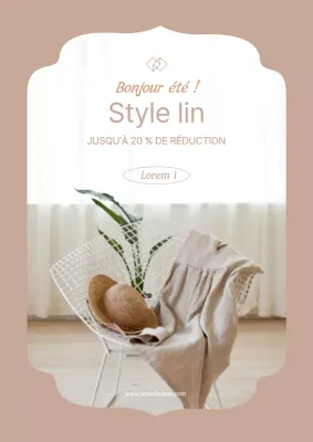 Blanc et rose indigoPhoto encadréeLinge de maison mis en valeurVente de mode