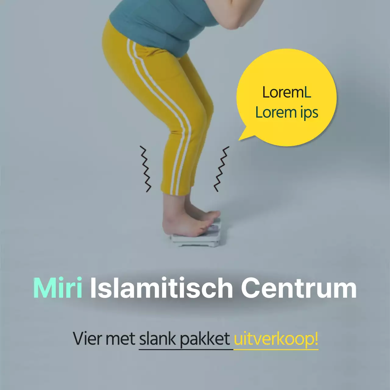 Gebruik gele en groene foto's om je dieet te promoten