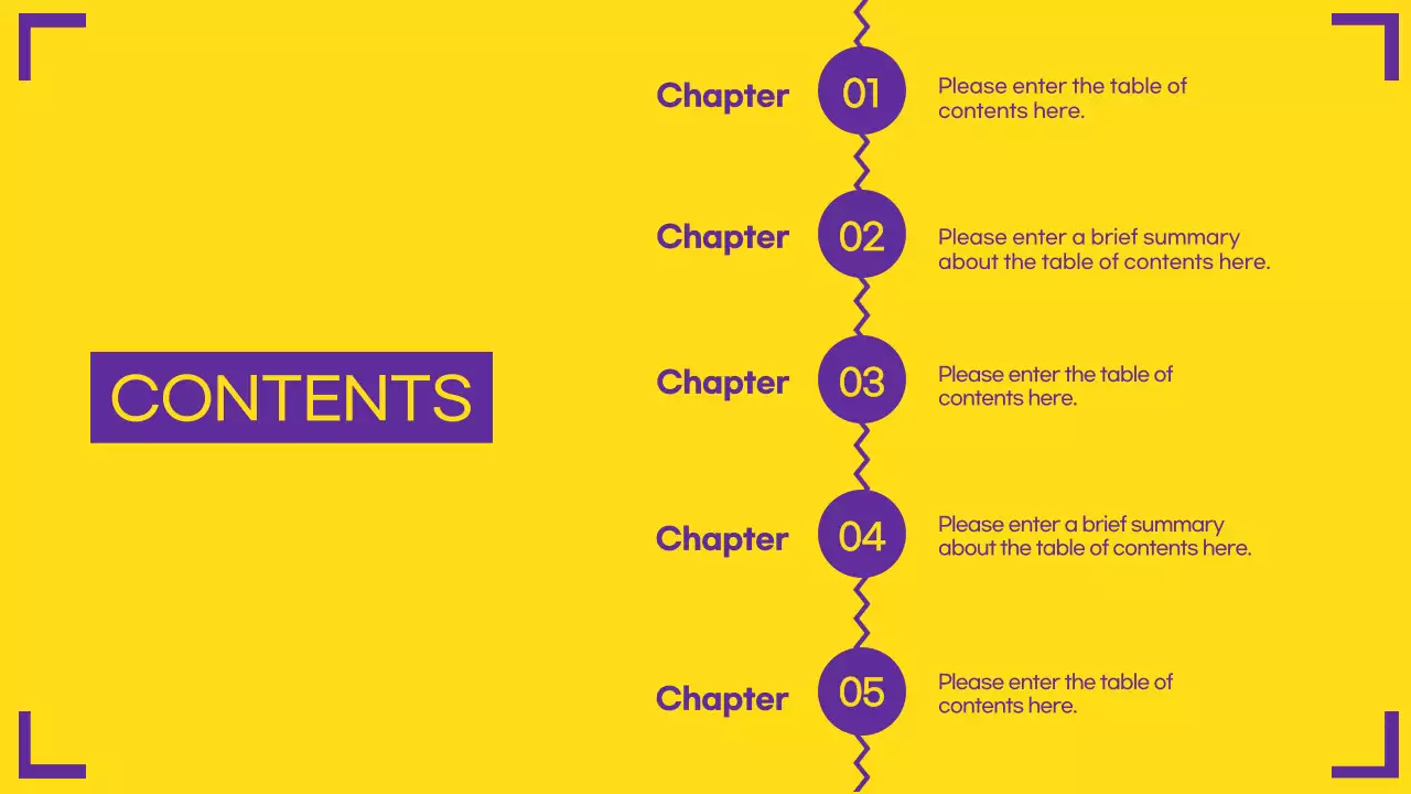 Yellow Simple Document Presentation