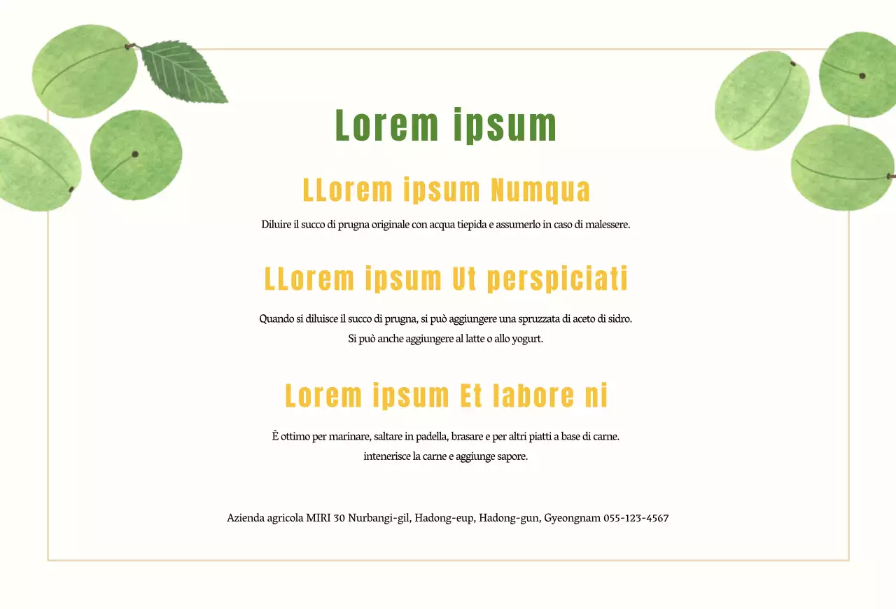 Cartolina illustrata con fiori di prugno