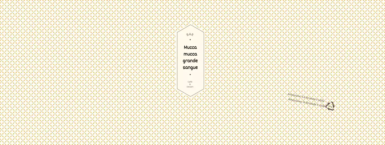 Caffè a scacchi gialli