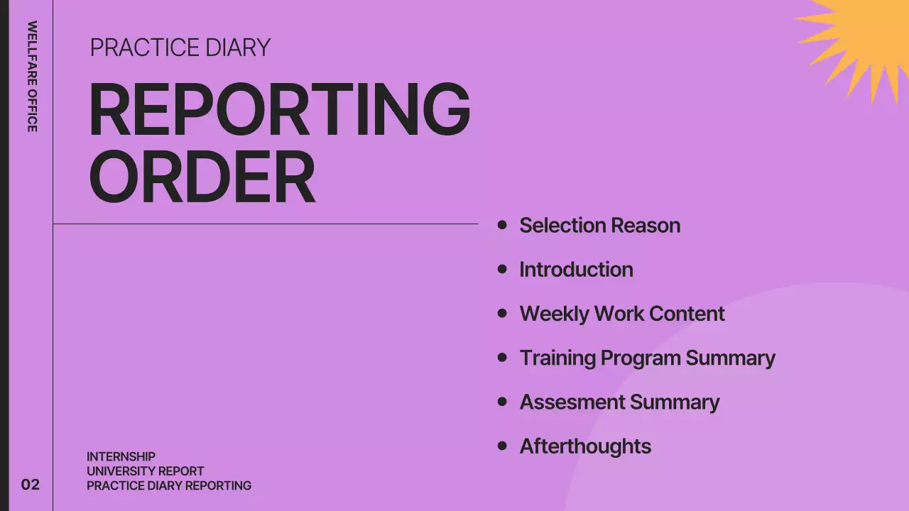 베이지 모던 복지 보고서 문서 프레젠테이션