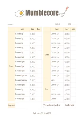 Einfaches weißes Speisekartenplakat für ein Yakitori-Restaurant