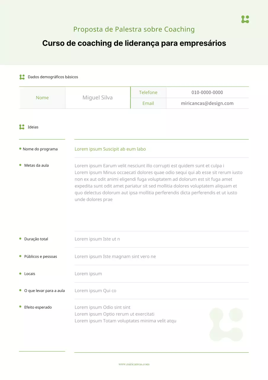 Formatação limpa verde-limãoDocumentação