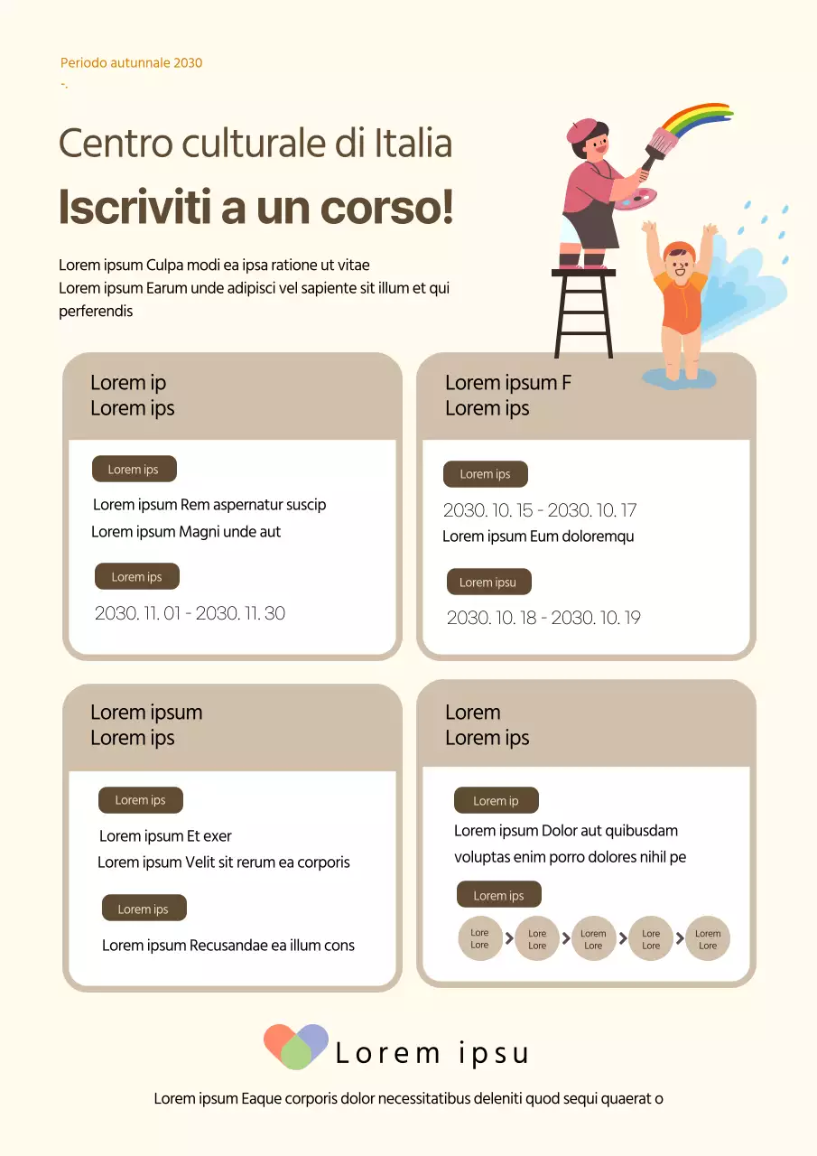 Lettera e moduli di richiesta per il Centro culturale di Braunton