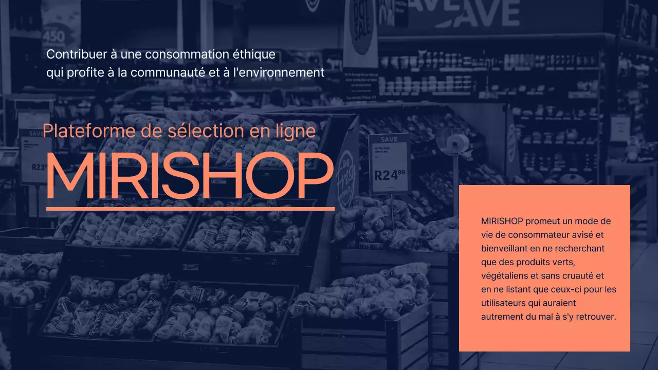 Un plan d'entreprise navy, audacieux et propre