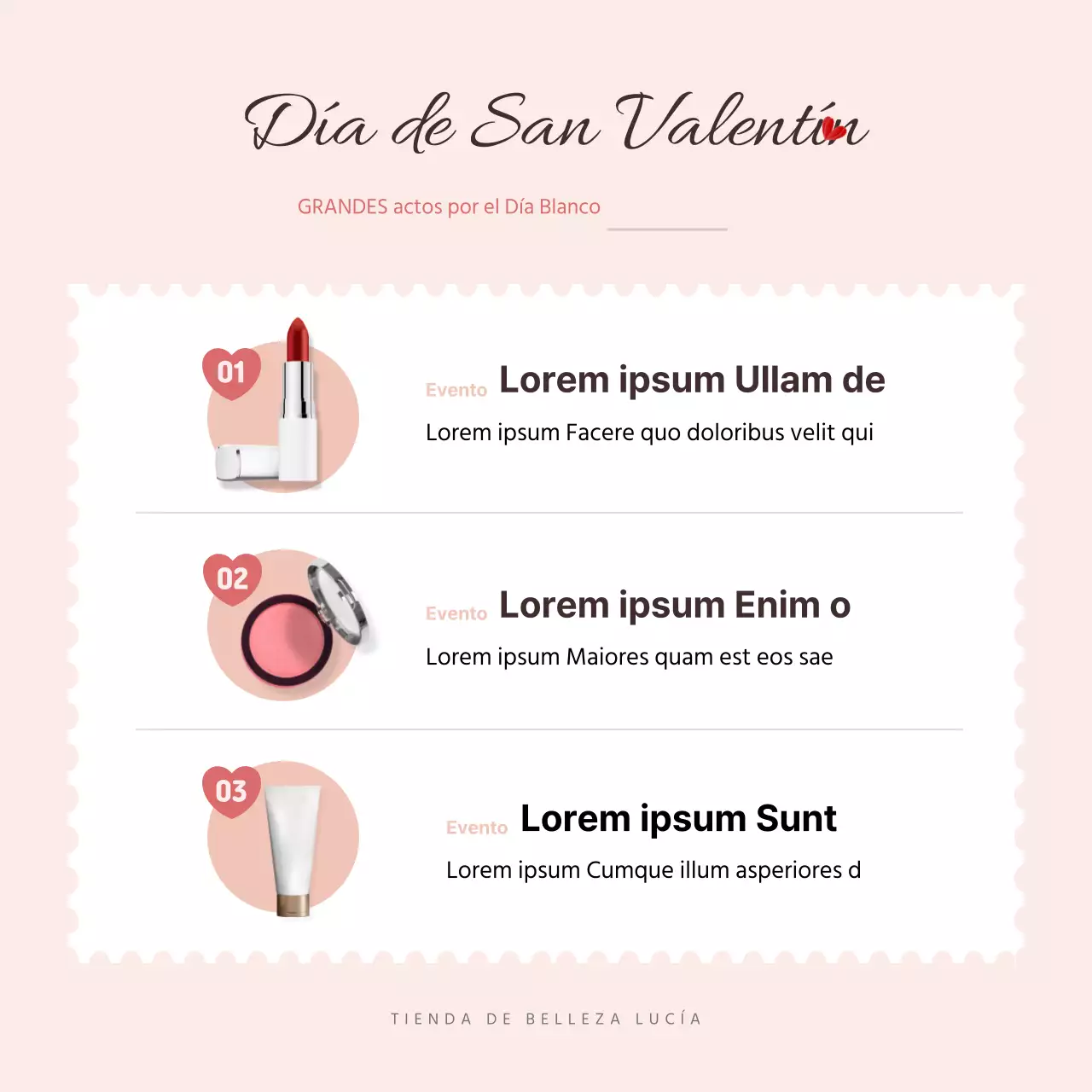 Día BlancoEventoDiseño