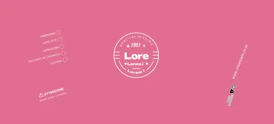 Bianco Rosa Neat Symbols Cafe